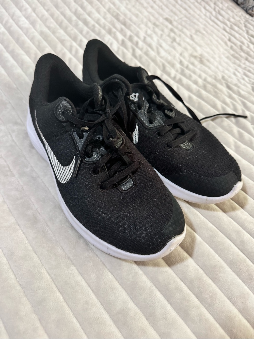 Nike Black and White Women's Running Sneakers